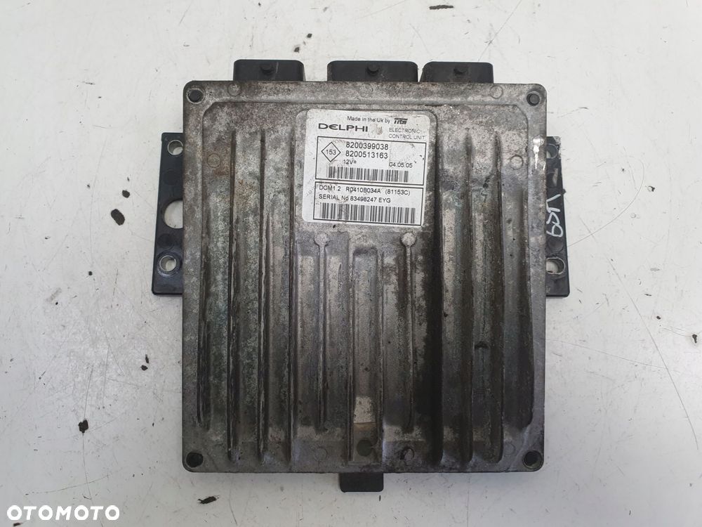 Renault Scenic II 1.5 DCI STEROWNIK SILNIKA komputer 8200399038 - 1