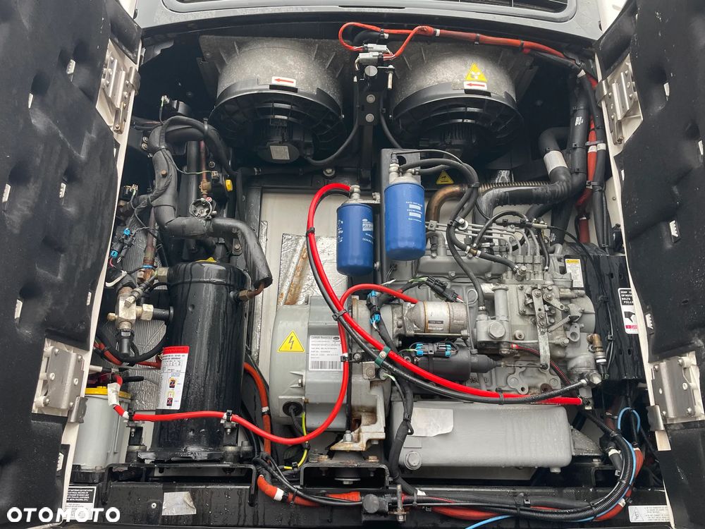 Krone Chłodnia ,Doppelstock , Carrier Vector 1950, Kwiatowa 2,50m - 29