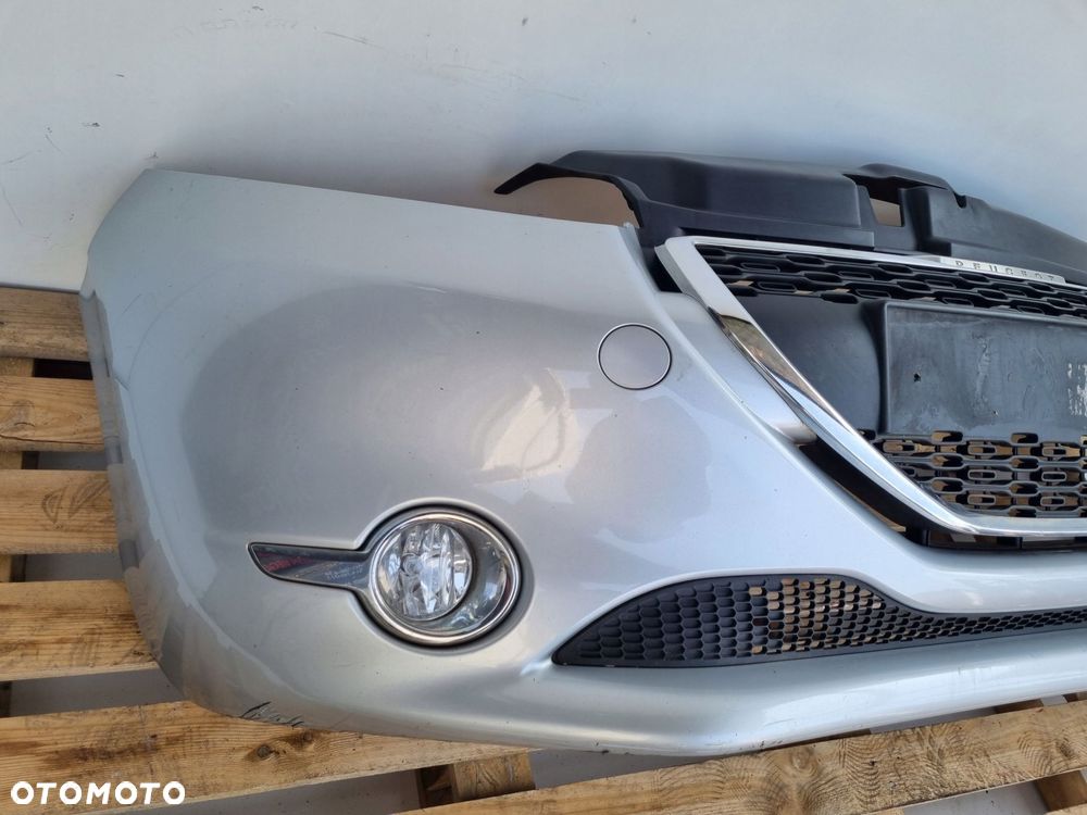 Peugeot 208 KOMPLETNY PRZEDNI ZDERZAK przód EZR EZRC GRIL GRILL 9672794477 - 3