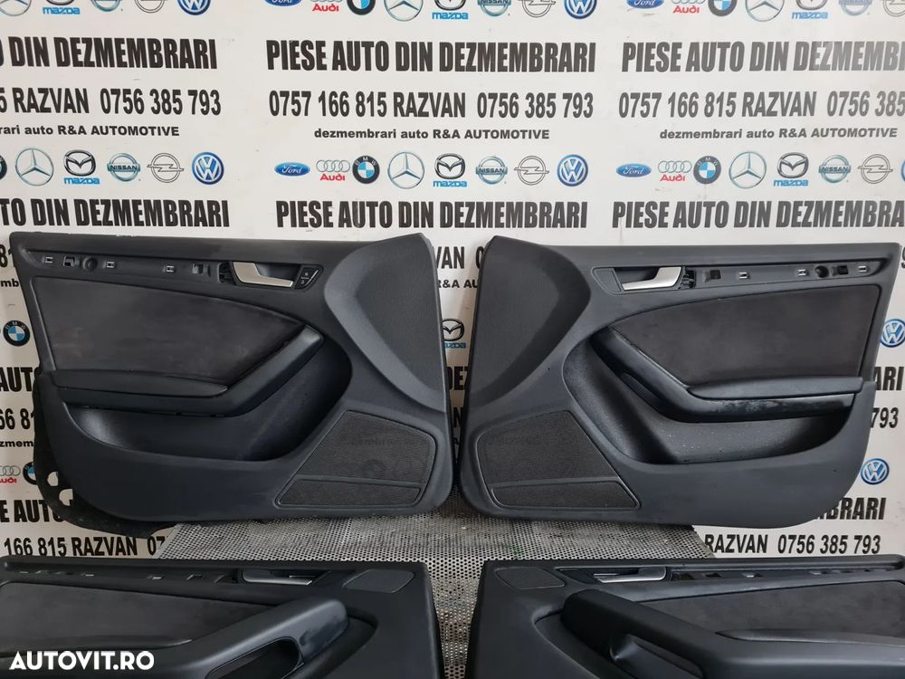 Set Fete Fata Tapiterie Usa Piele Alcantara Audi A5 Sportback 2.0 Tdi Euro 5 Motor CJC Cutie Automa - 6