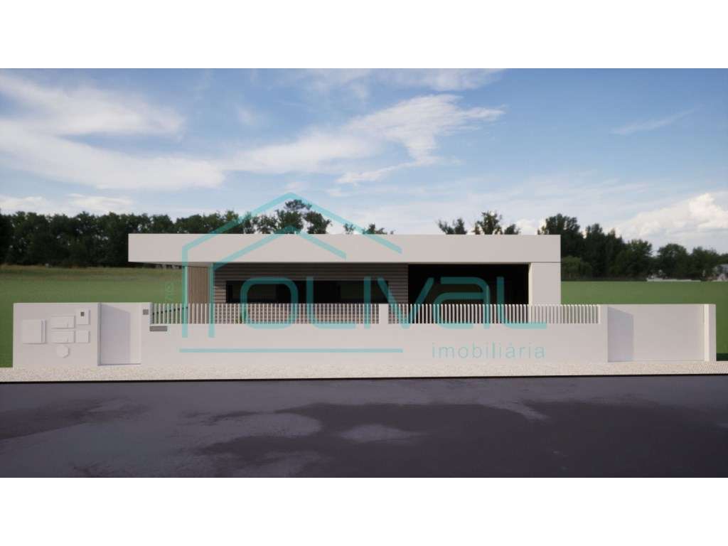 Terreno para Construção com 455m2 Projeto Aprovado - Moradia Modern... - Grande imagem: 4/16
