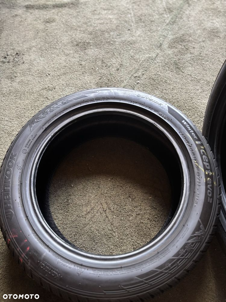 4x 195/55R16 87H HANKOOK WINTER I*cept EVO2 opona zimowa M+S 3PMSF RAN - 5