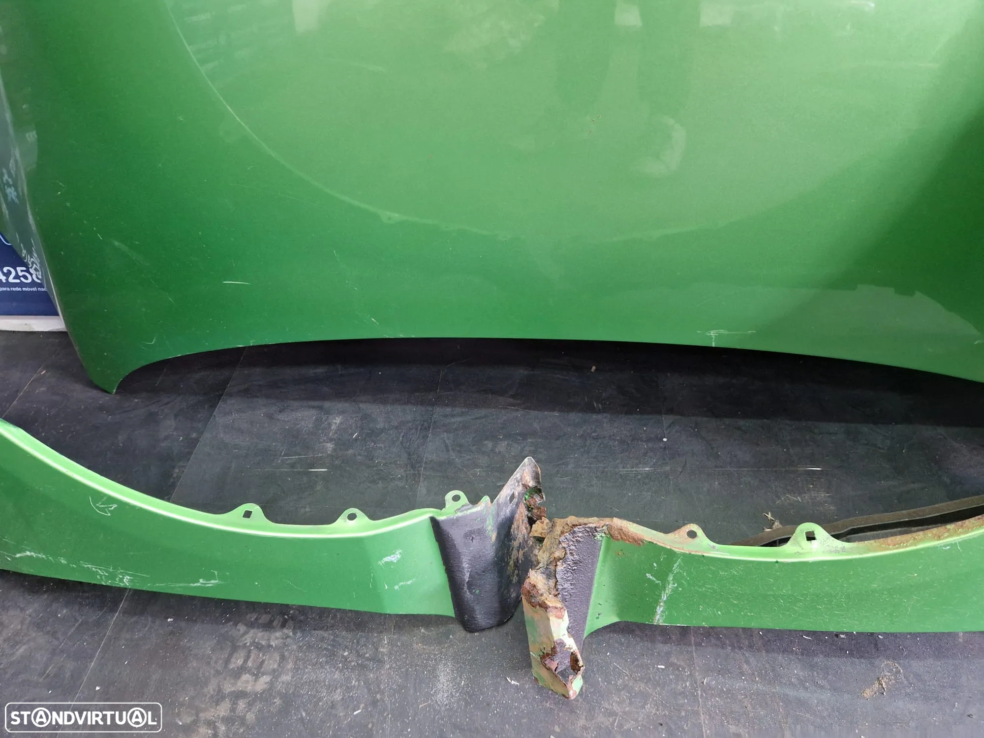 Frente completa usada MAZDA 2 capot parachoques guardalamas oticas radiador - 15