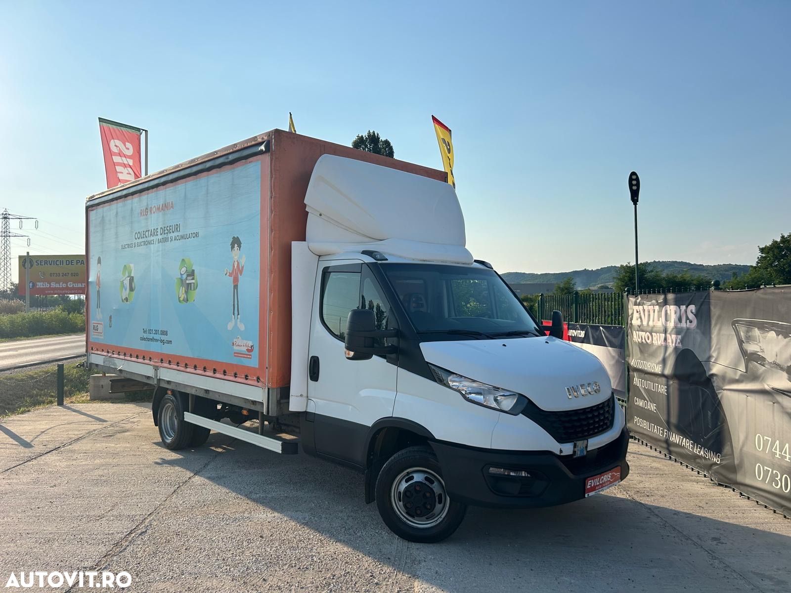 Iveco Daily Prelata 10 EUROPALETI AXA DUBLA SPATE - 1