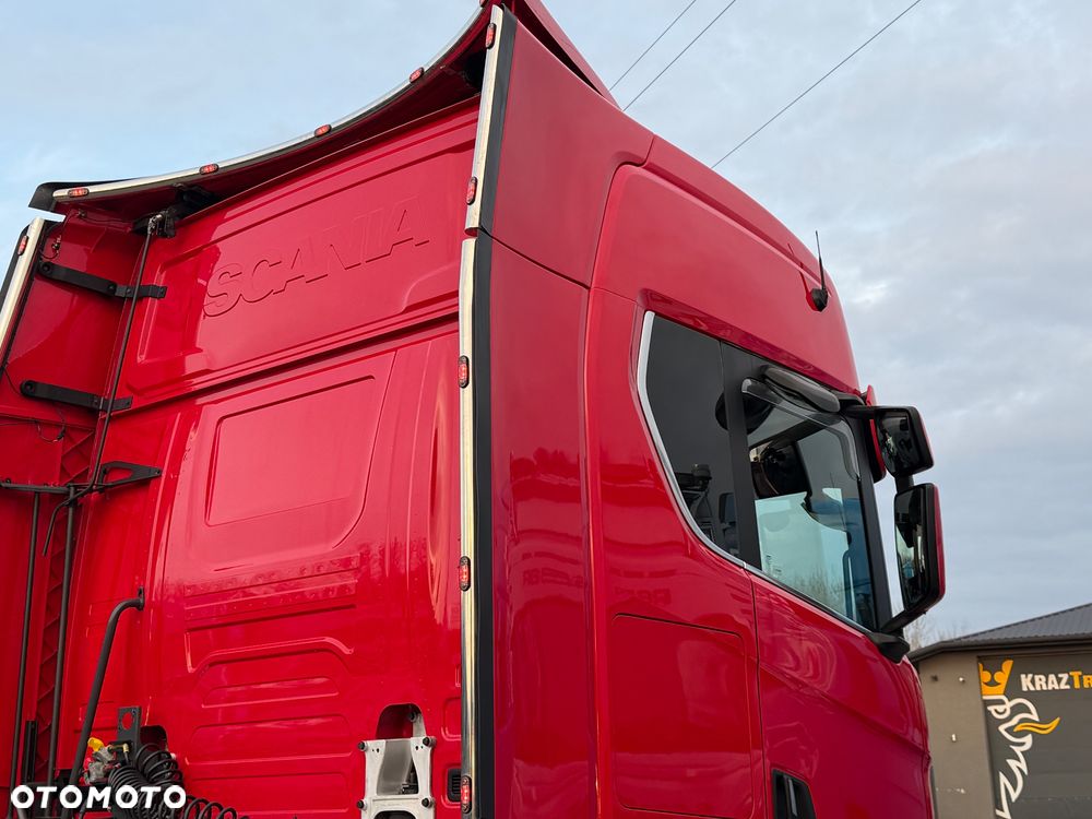 Scania 580s Scania z Niemiec ASO kontrakt serwisowy idealny stan v8 4x2 - 26