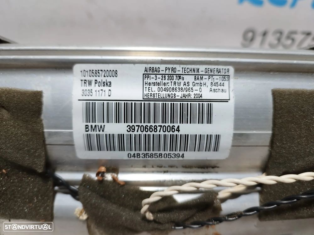 AIRBAG AIRBAGS PASSAGEIRO 72126982860 BMW SÉRIE 1 E87 397066870077 397066870077 - 6