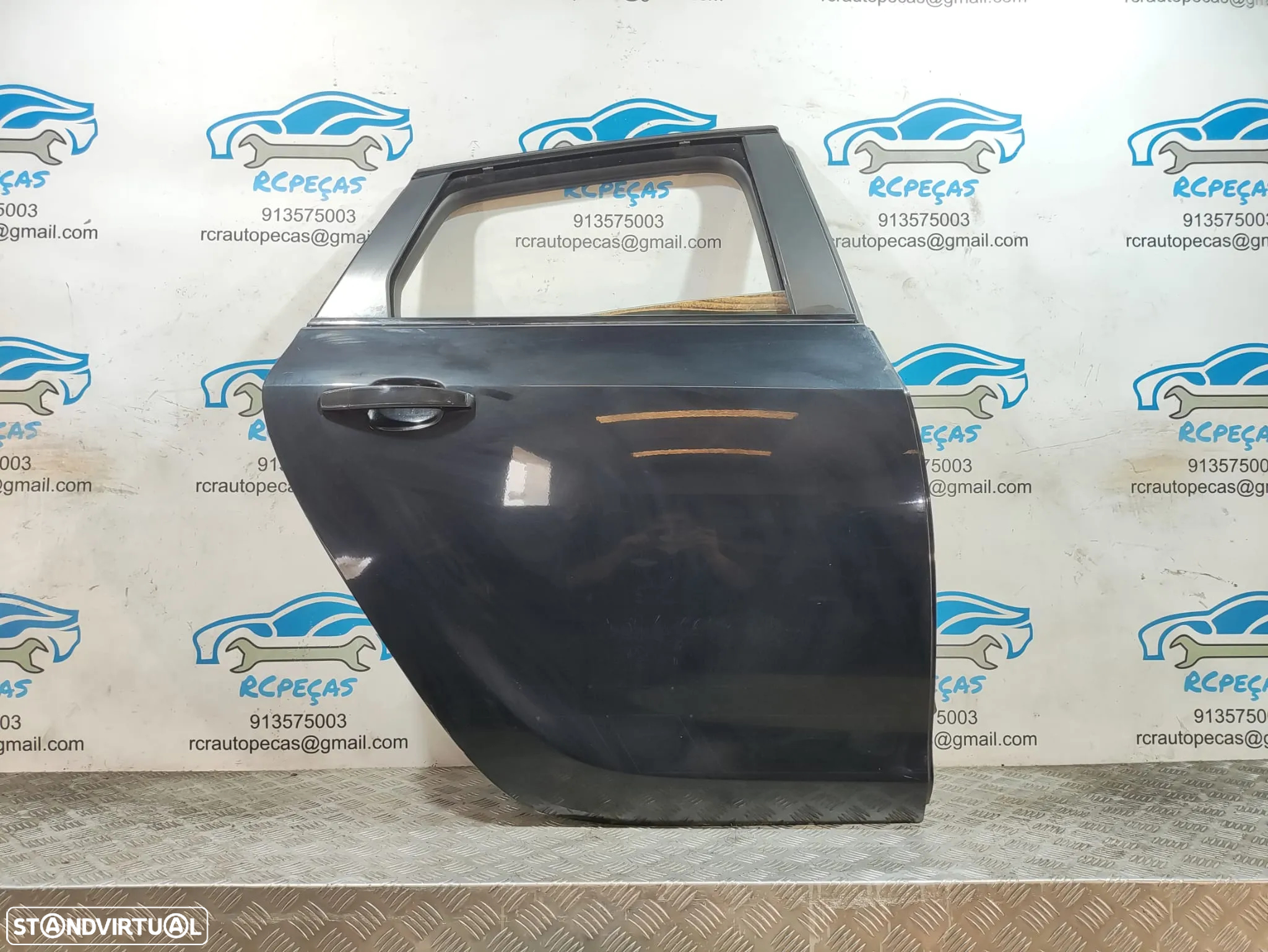 Porta Traseira Direita Opel Astra J P10 Fecho Elevador Motor Puxador Vidro - 2