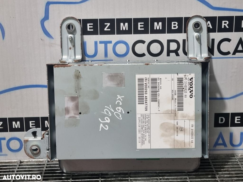 Amplificator audio Volvo XC60 Facelift 2013 - 2017 (1092) 31409935AA - 2