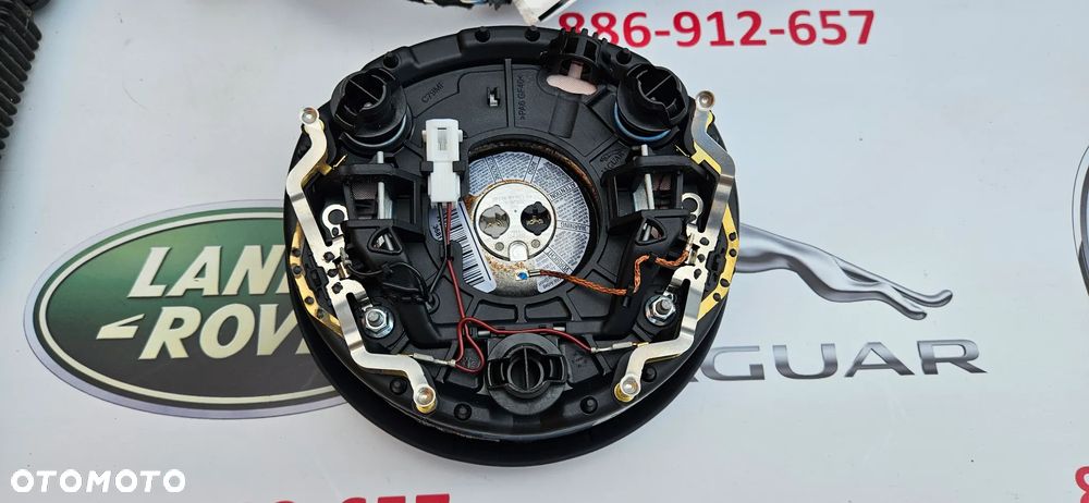 Jaguar XJ 351 Poduszka powietrza kierowcy airbag Kierownicy Pasażera Napinacze pasów bezpieczeństwa KOLOR GRANATOWY - 4