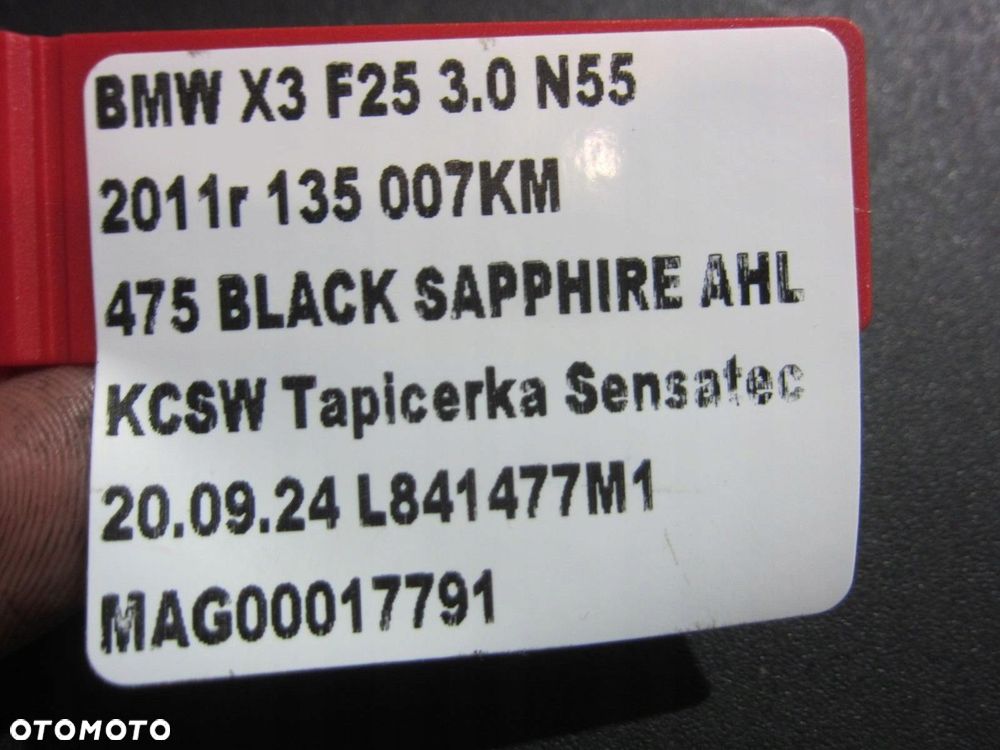 BMW X3 F25 N55 F20 F30 F26 X4 SPRĘŻARKA KLIMATYZACJI 9217869 64529217869 - 9