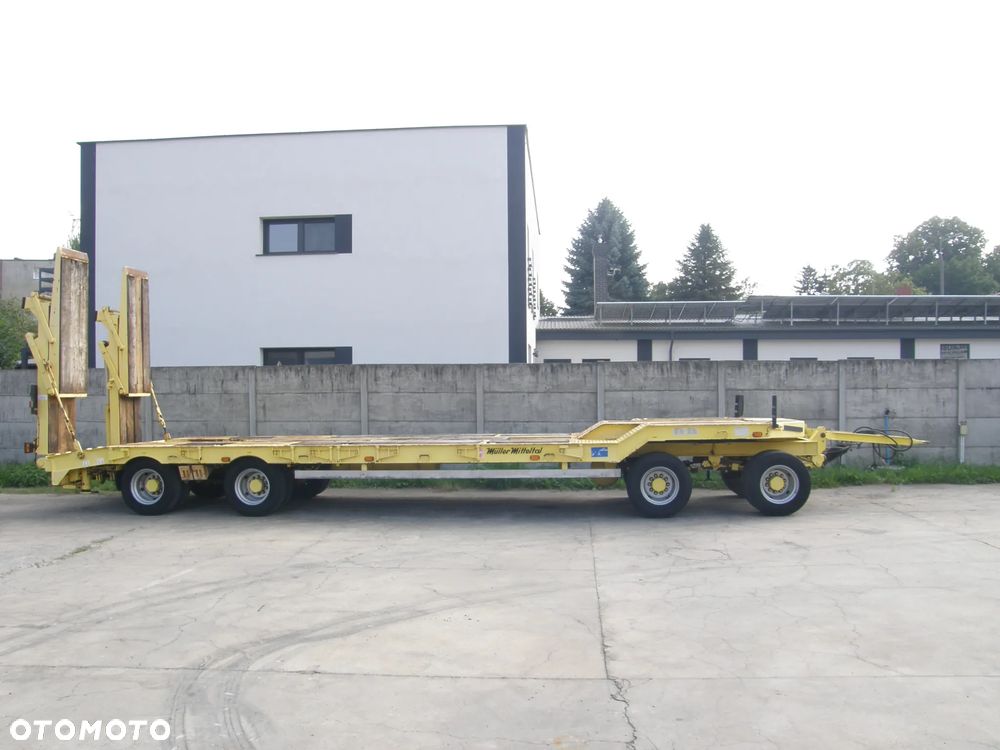 Müller-Mitteltal T4 2008rok 4 osiowa przyczepa niskopodwoziowa z Niemiec - 10
