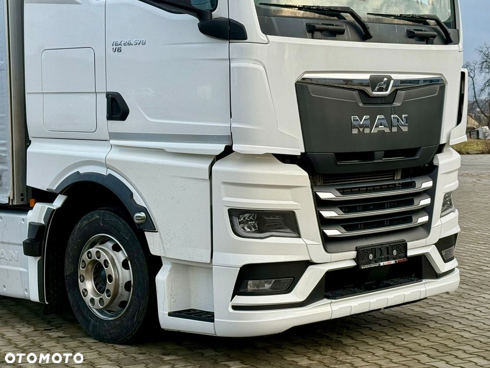 MAN TGX 26.470 / FIRANKA / 19 EUROPALET / XXL / NISKI PRZEBIEG / NOWY MODEL / 6X2 - 12