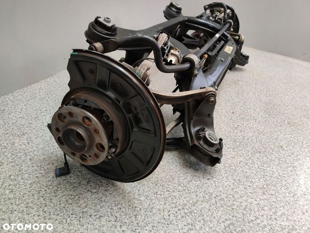 MERCEDES C KLASA W204 ZAWIESZENIE TYLNE KOMPLETNE WÓZEK ORYGINALNE IDEALNE - 6