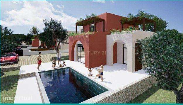 Lote Urbano de 400 m2 na Lagoa de Albufeira, Sesimbra - Grande imagem: 3/7