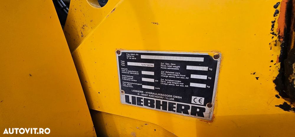 Liebherr 316 A Excavator pe roți - 9