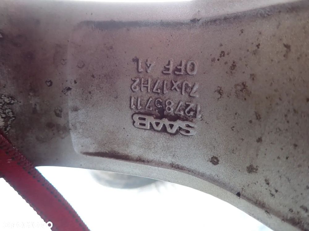 FELGI ALUMINIOWE SAAB OPEL VECTRA 7JX17 et 41 12785711 - 7