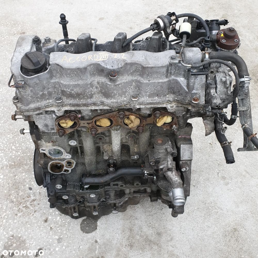HONDA ACCORD VIII 2.2 I-DTEC SILNIK N22B1 WTRYSKI 0445010612 - 1