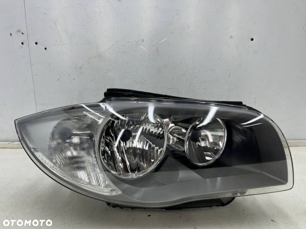 Lampa reflektor BMW 1 E81 W82 E87 E88 LIFT 09-13r. prawa przednia zwykła H7 ORYGINAL prawy przód EU - 1