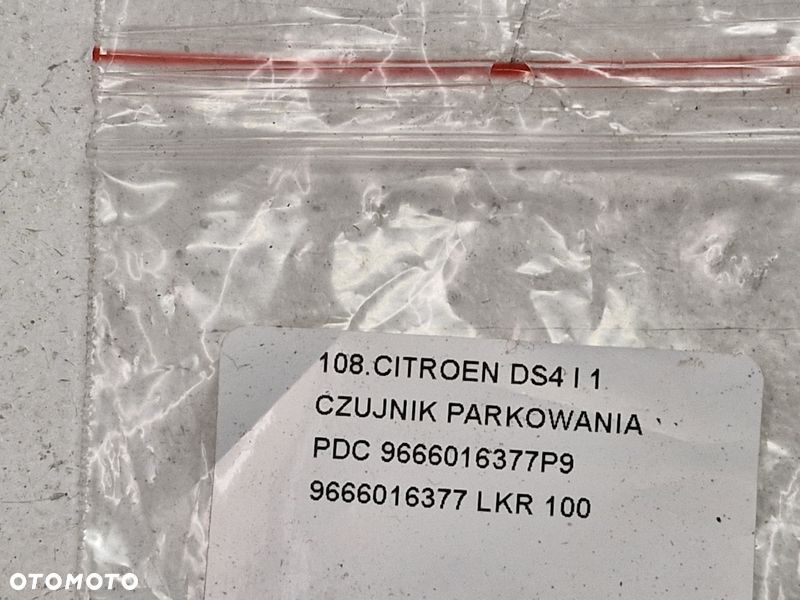 citroen ds4 i 1 czujnik parkowania pdc 9666016377p9 9666016377 lkr - 5