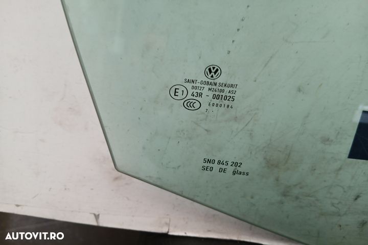 Geam usa fata stanga 43R-001025 43R-001025 Volkswagen VW Tiguan 1 5N - 2