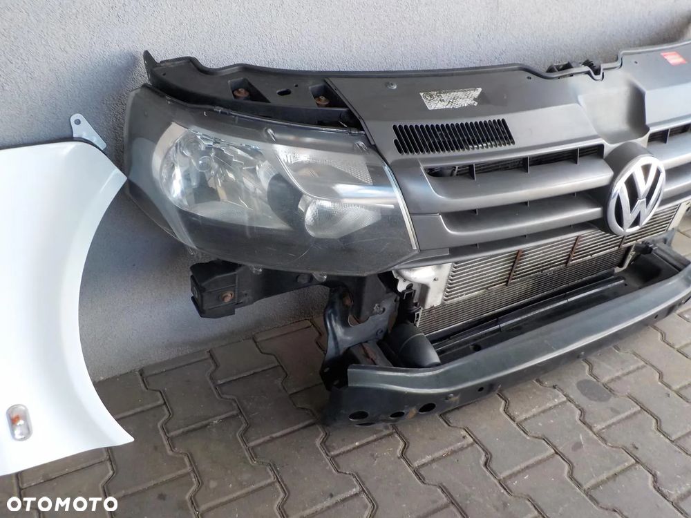 VW T5 LIFT KOMPLETNY PRZÓD MASKA ZDERZAK BŁOTNIKI - 8