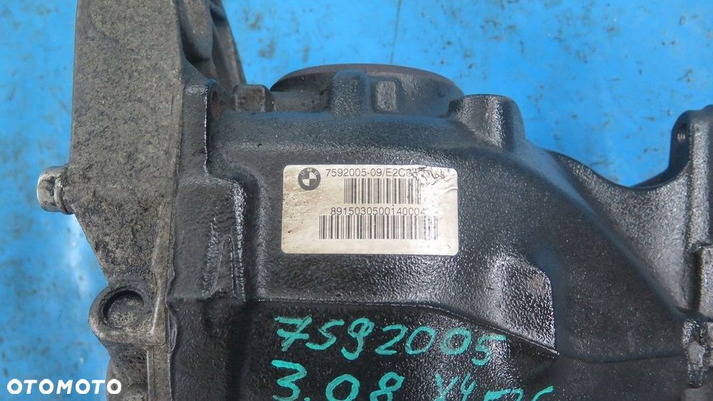 Most Dyfer Tył Tylny BMW X3 F25 X4 F26 7592005 3,08 - 2