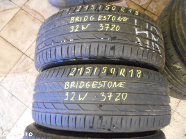 Opony 215/50r18 bridgestone turanza t001 7mm lato komplet - 3