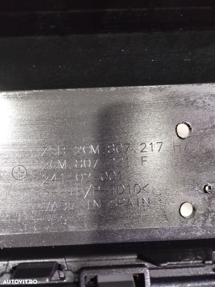 Bara fata VW T-Cross facelift, 2023, 2024, 2025, 2026, cod origine OE 2GM807221F. 10325 - 13