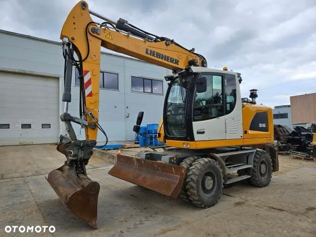 Liebherr A 916 Litronic, 2019 ROK, PODPORY + PŁUG, 6100 MTH - 2