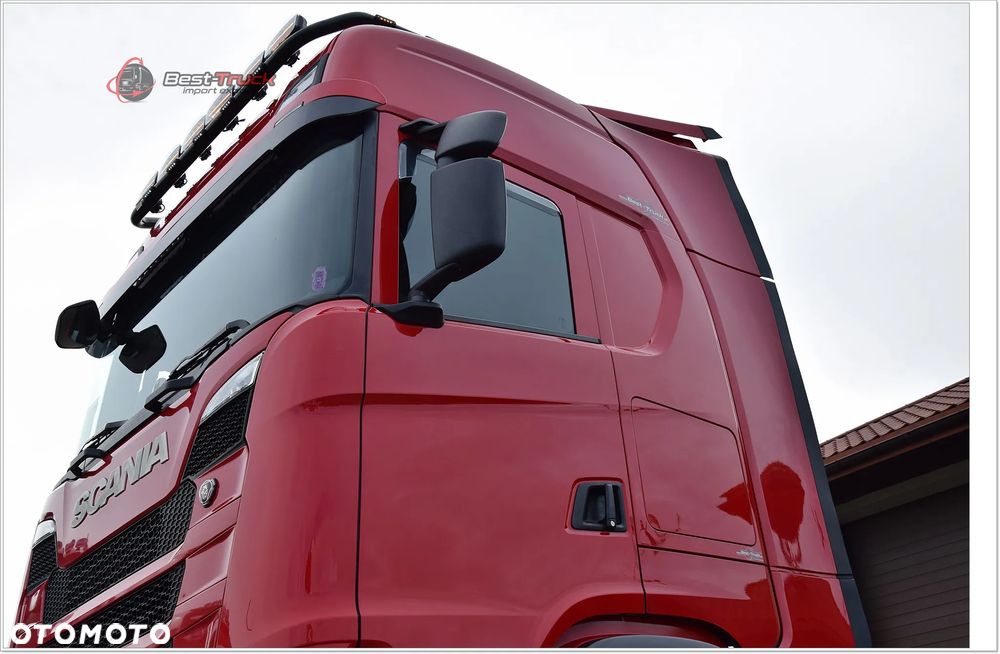 Scania S450 / FULL LED / KLIMA POST. / RETARDER / ZBIORNIKI  1400 L /  DUŻE ZEGARY - 17