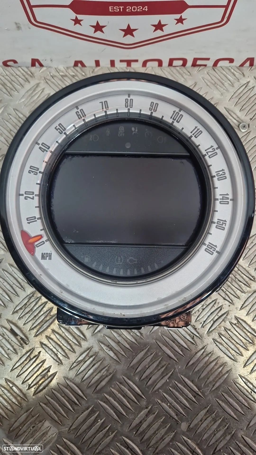 QUADRANTE ORIGINAL MINI COOPER R60 COUNTRYMAN 62116977080 67379411  DISPLAY PAINEL MULTIFUNÇÕES NAVEGAÇÃO GPS - 1