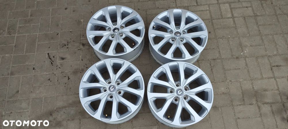 FELGI ALUMNIOWE 5x114,3 7Jx17 CALI ET40 403004615R RENAULT KADIAR TALISMAN MEGANE SCENIC KAPTUR CZUJNIKI GRATIS 4 SZTUKI KOMPLET - 1