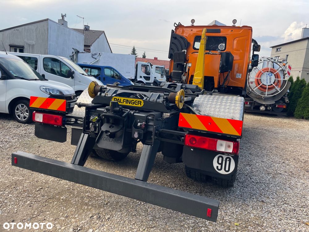 Renault C 440 Kerax Premium Hakowiec PALFINGER T15  Czołownica pojazd specjalny zimowego utrzymania dróg - 12