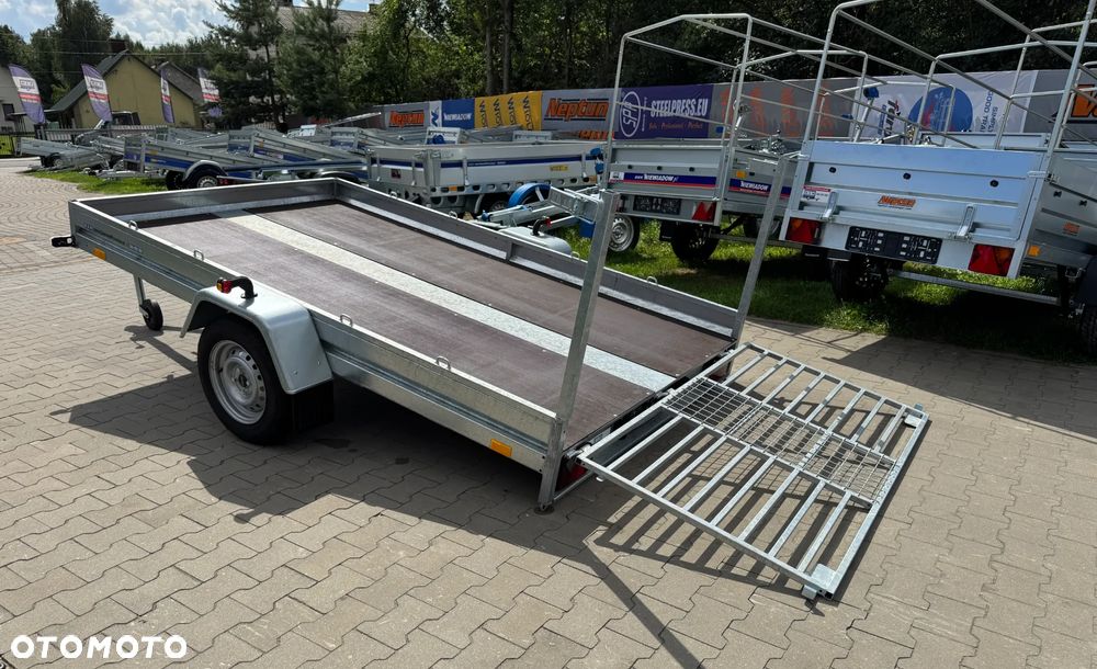 Niewiadów Przyczepa do przewozu motocykli/quada/skutera BOP730.17U 297x172x14 DMC: 750kg - 4