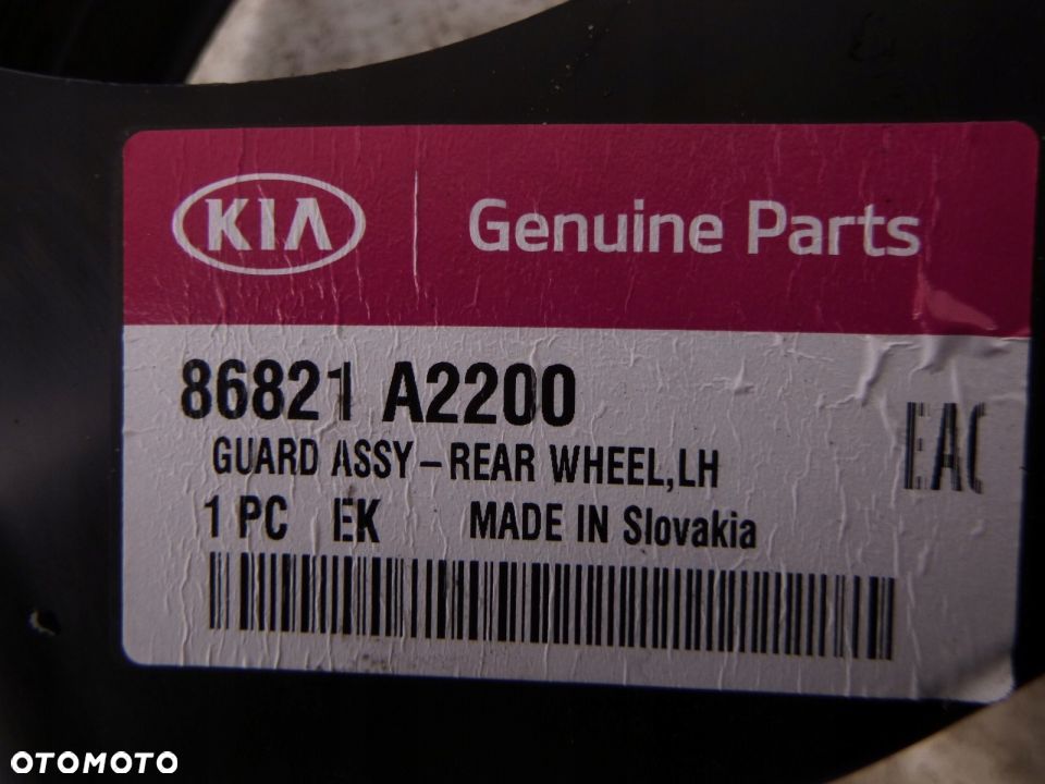 KIA CEED 2 II 12R- NADKOLE TYŁ LEWE NOWE ORYGINAŁ - 3