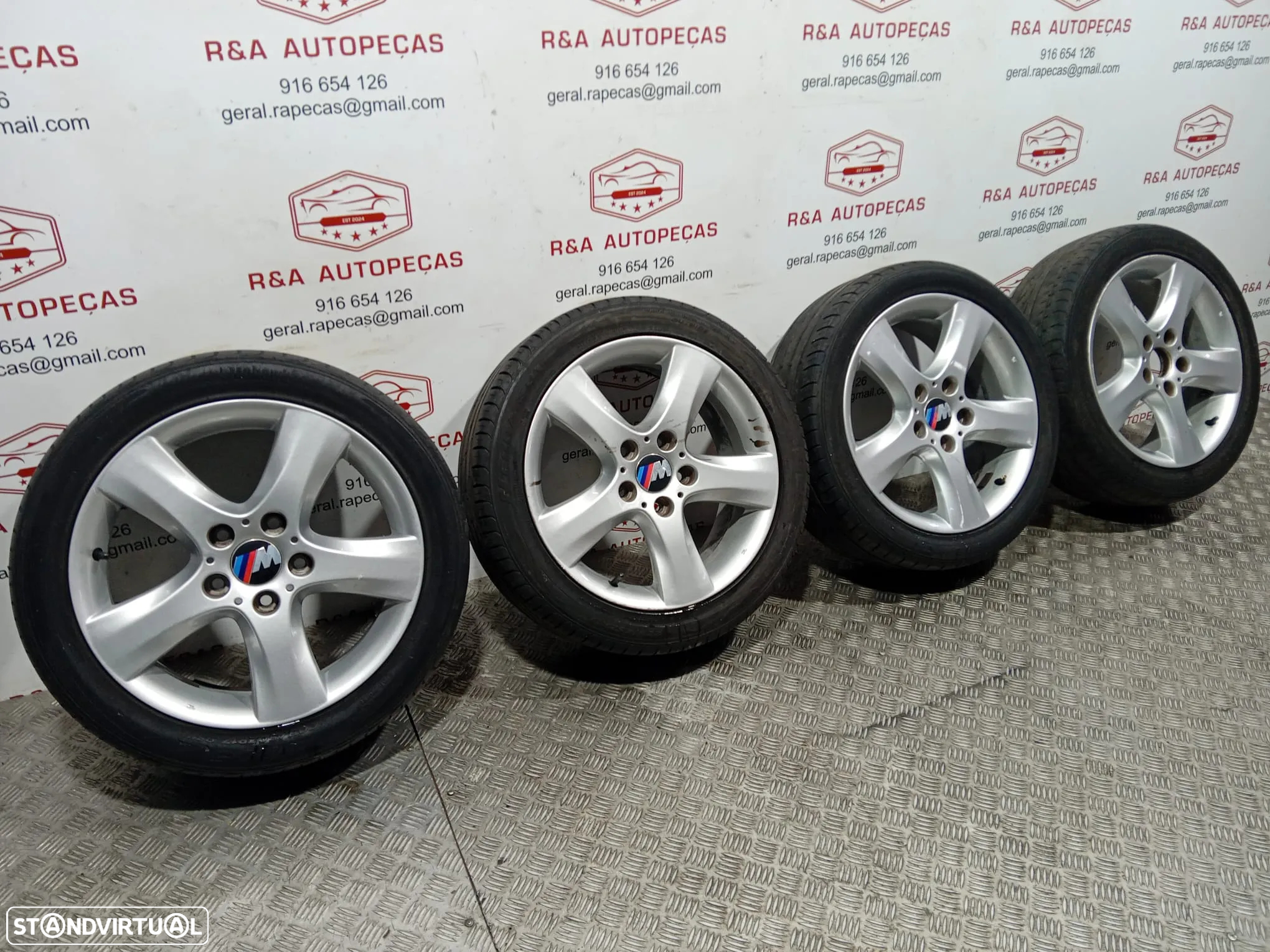 Jantes 17 Originais BMW Serie 1 E81 E87 17H2x7J ET47 - 2