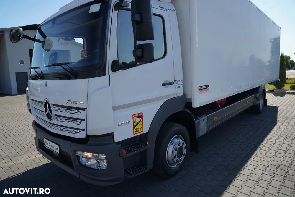 Mercedes-Benz ATEGO 1221 / 4X2 / CONTAINER / DHOLLANDIA LIFT - 1.500 KG / AUTOMAT / EURO 6 - 11