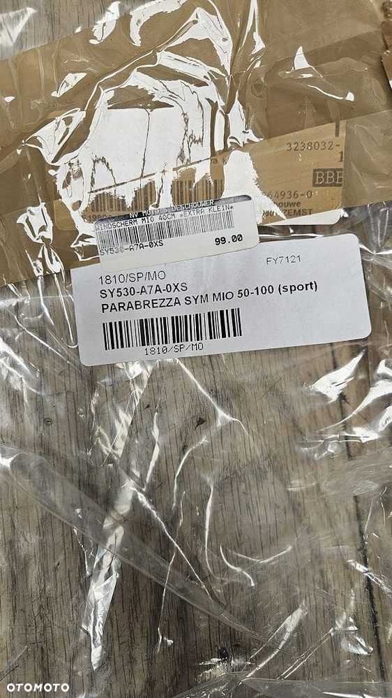Szyba niska owiewka Sym Mio 50 100  SY530-A7A-0XS - 13
