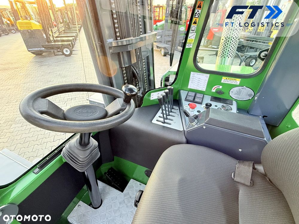 Combilift WÓZEK CZTEROKIERUNKOWY - WIELOKIERUNKOWY | COMBILIFT C4500 | DIESEL | TRIPLEX 6000 MM | POZYCJONER WIDEŁ | WOLNY SKOK | NOWE OPONY | OGRZEWANIE | PO SERWISIE | STAN IDEALNY - 15