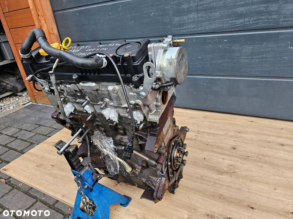 SILNIK SŁUPEK OPEL ZAFIRA B ASTRA H VECTRA C SIGNUM 1.9 CDTI 120KM Z19DT 180000 km NIEMCY - 4