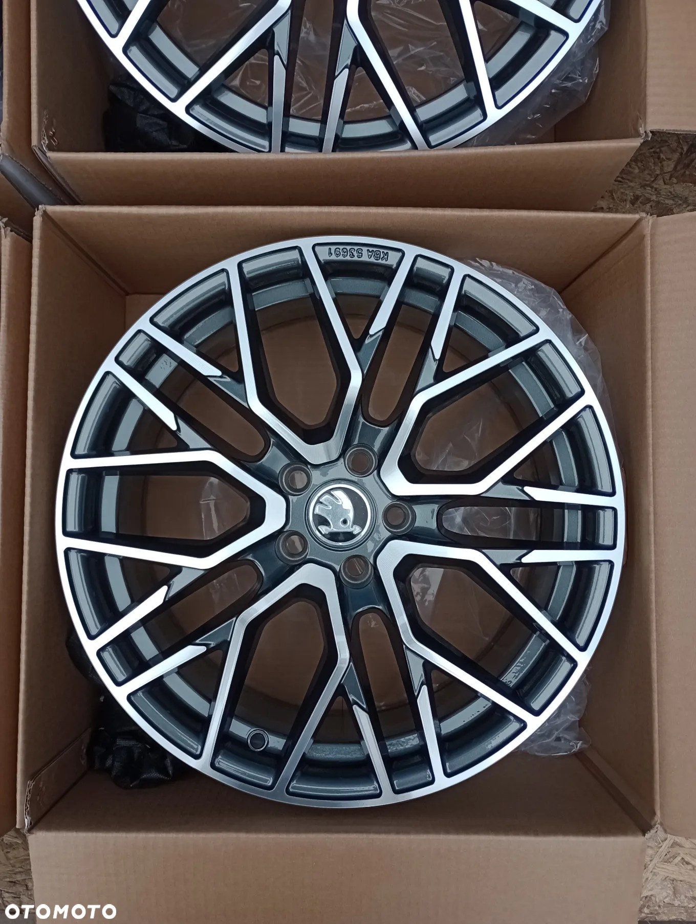 FELGI ALUMINIOWE 5x100 R17 7,5J ET35 SKODA FABIA KAMIQ OCTAVIA PRAKTIK RAPID SCALA - 7