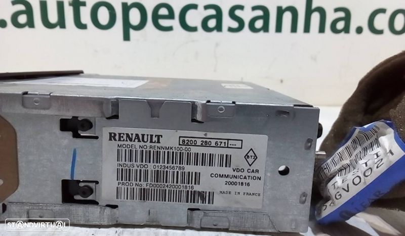 Leitor De Gps Renault Vel Satis (Bj0_) - 2