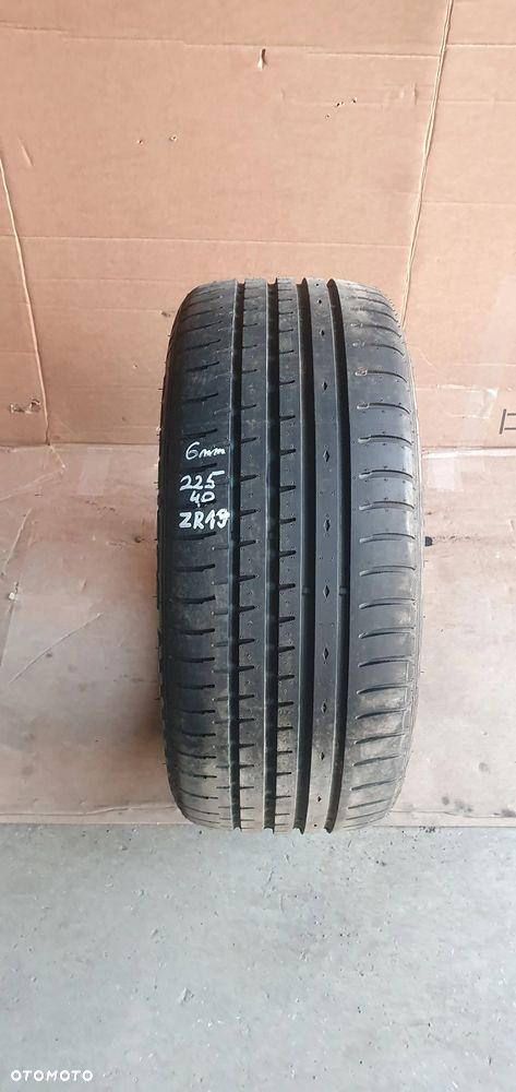 1X Opona Accelera PHI 255/40 ZR19 7mm 1424 - 1