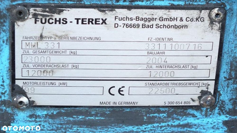 Fuchs MHL 331 - 10