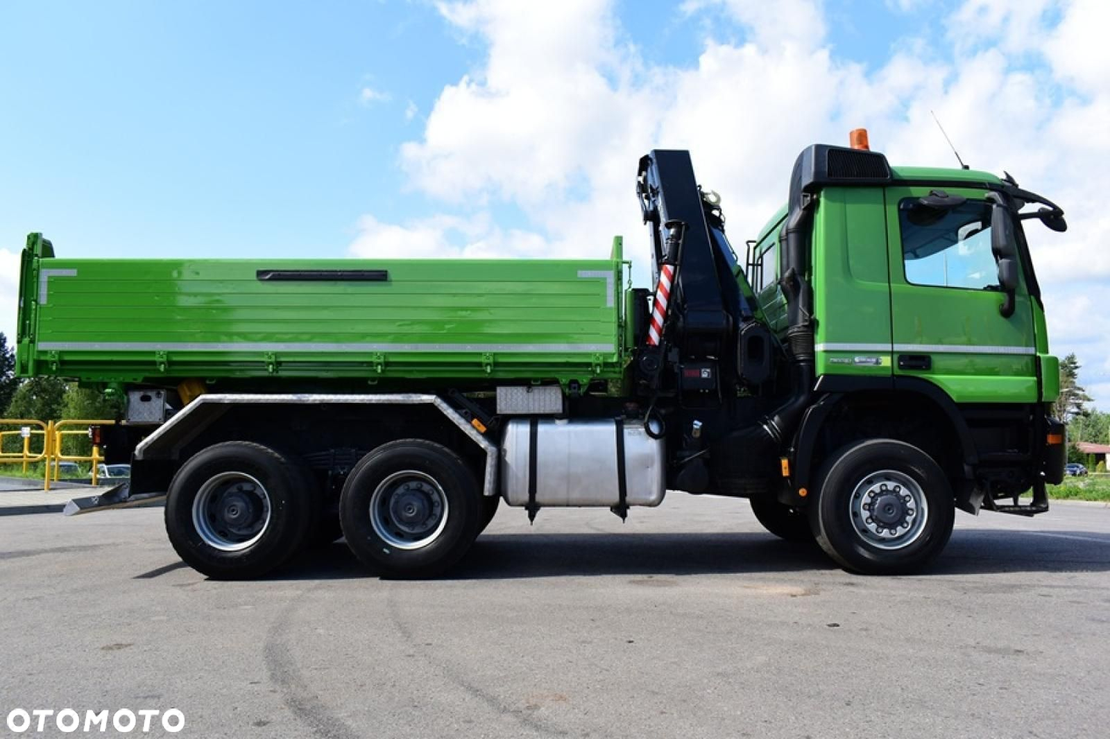 Mercedes-Benz ACTROS 3346 6x6 HIAB 244EP-4 HDS Wywrotka Crane - 10