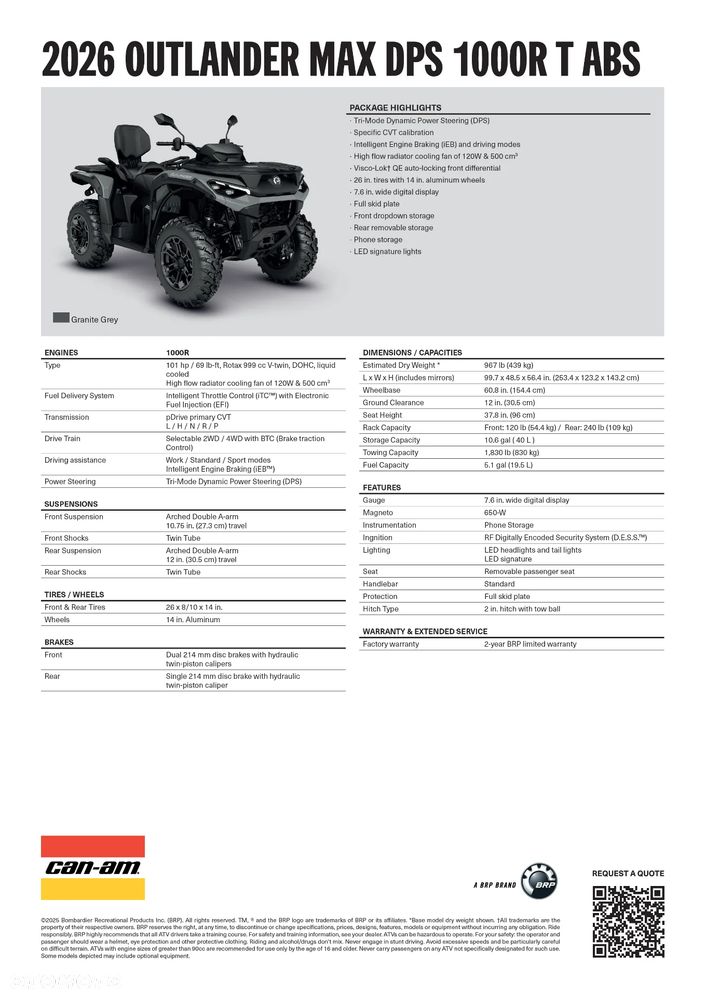 Can-Am Outlander Max - 3