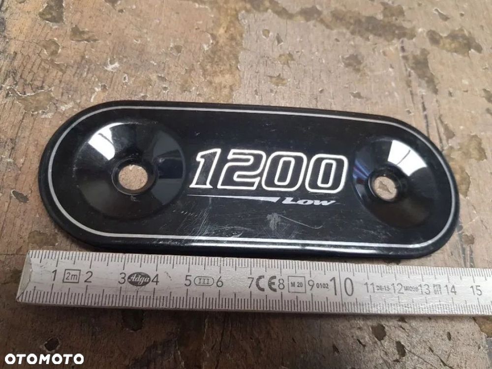 Logo emblemat na obudowę filtra Harley Sportster XL1200 - 2