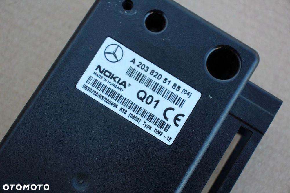 Moduł sterownik telefonu mercedes 2038205185 - 2