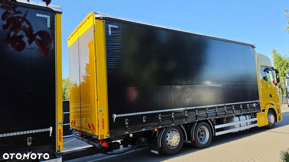 Scania ///S450///2019///ZESTAW/// TANDEM///WECON///7.70+7.70///DACH PODNOSZONY///FULL LED///WAGA/// KLIMATYZACJA POSTOJOWA///RETARDER/// SKÓRY///TELEWIZOR///STAN DOBRY - 13