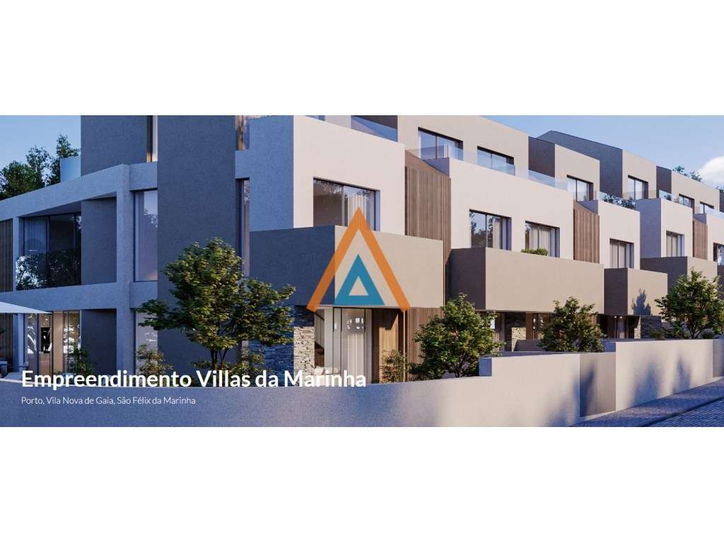 Moradia em Banda T3 Duplex - São Félix da Marinha - V. N. Gaia - Grande imagem: 3/28